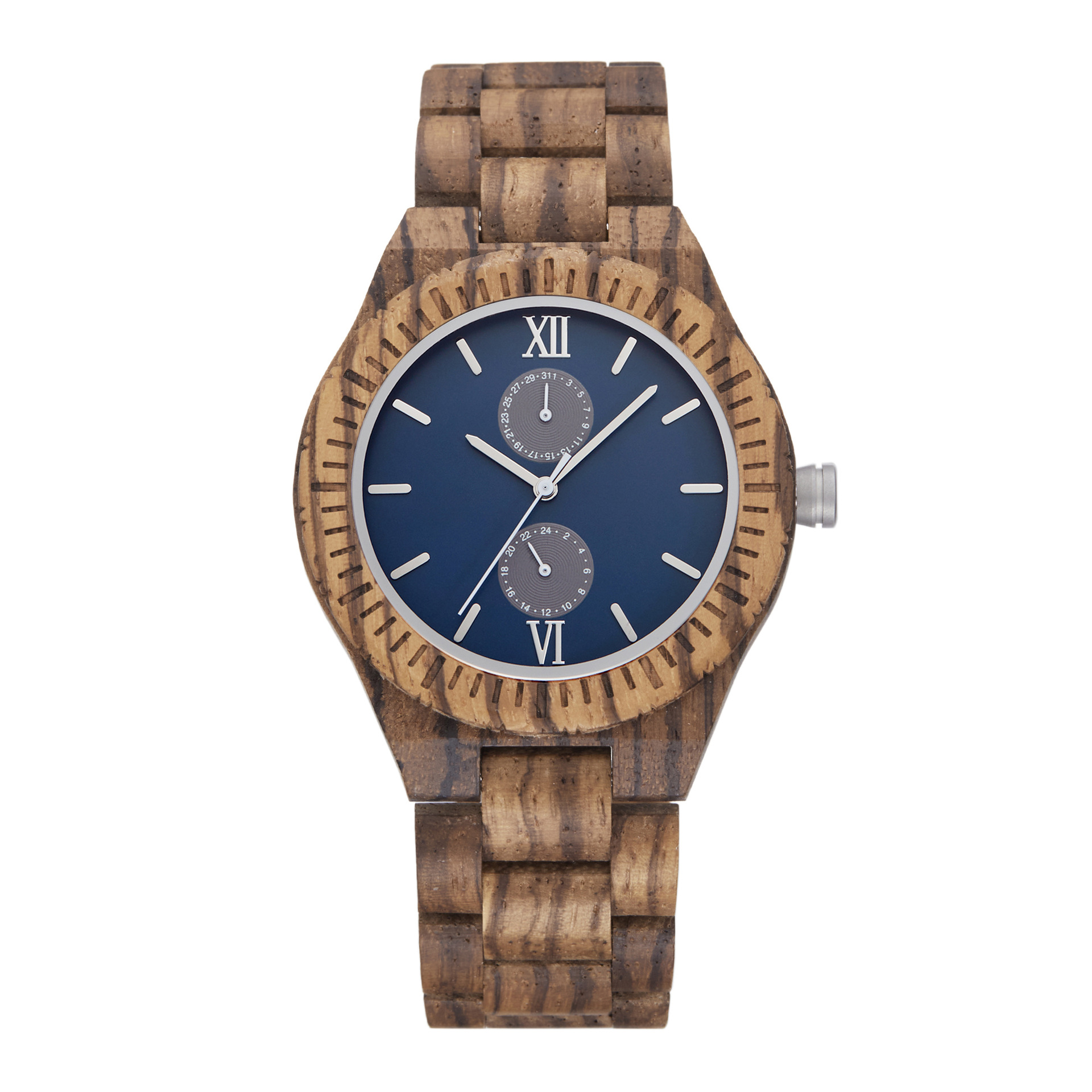 Smartwatch Imported Watches For Men - メンズ多機能木製腕時計：輸入クォーツムーブメント搭載のサンダルウッドケース