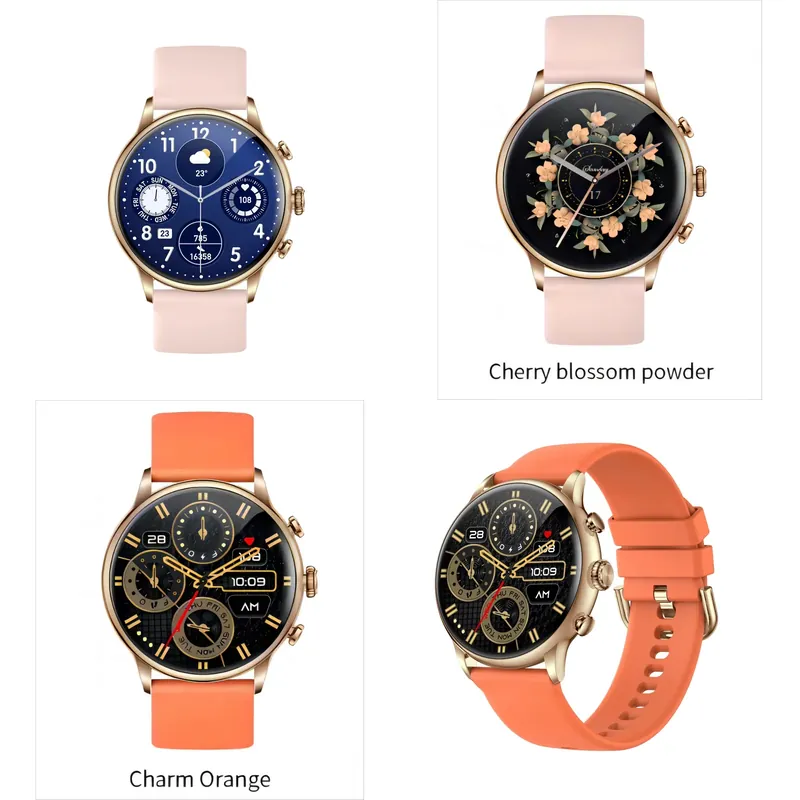 Watch Smart Smartwatch - H26 レディースファッションデジタル電子タッチスクリーンAndroidスポーツスマートウォッチ防水IP67睡眠トラッカーDafit