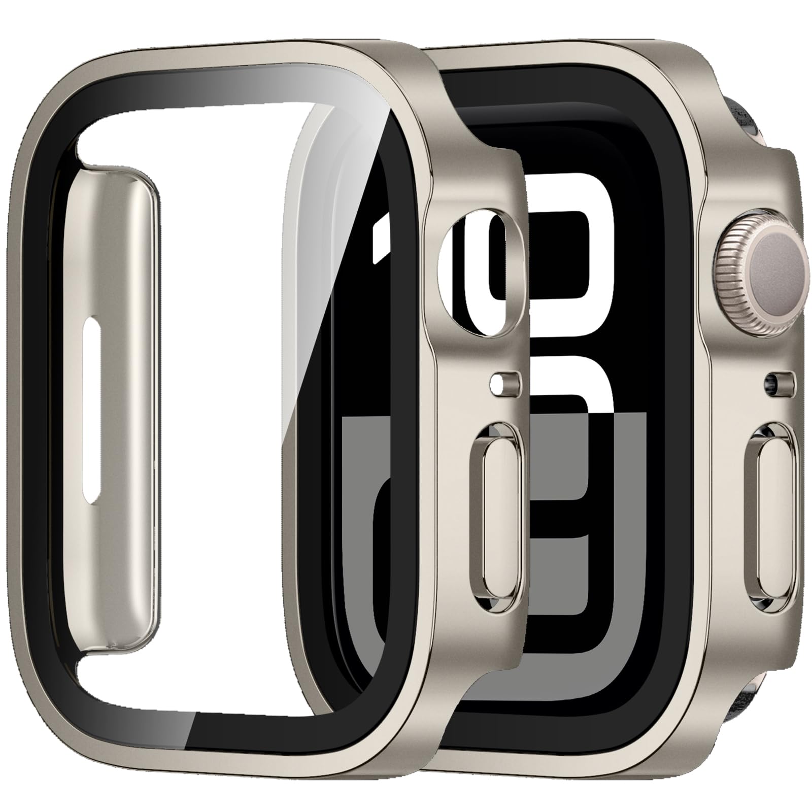 Iwatch Smartwatch Series 7 - スクリーンプロテクター Apple Watch ケース 46 ミリメートル