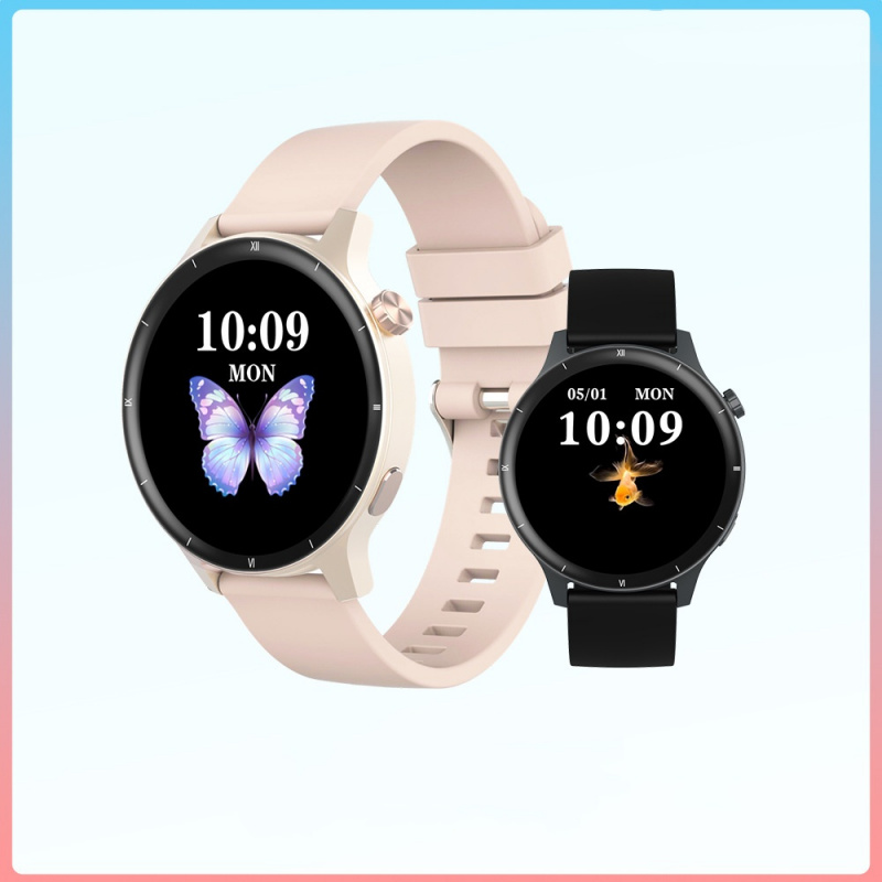 Couple Watches Smartwatch - カップルスマートウォッチ 音声通話 24時間健康モニター スマートウォッチ 音楽コントロール プッシュメッセージ