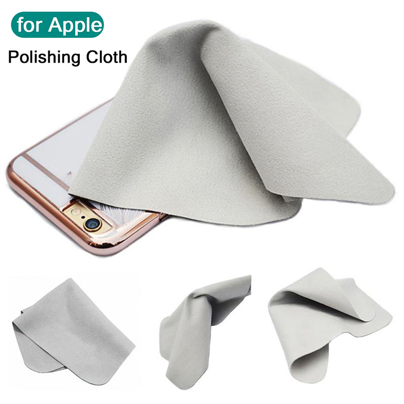 Watch Polishing Cloth - iPhone、iPad、Apple Watch画面用ユニバーサル研磨クロス、二層マイクロファイバー製再利用可能クリーニングクロス