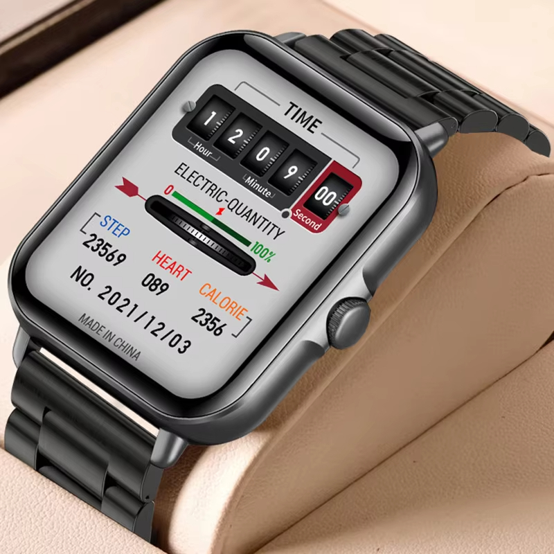 Smartwatch Digital Watches For Men - LAXASFIT 2025 スマートウォッチ Bluetooth通話 音楽再生 スマートウォッチ