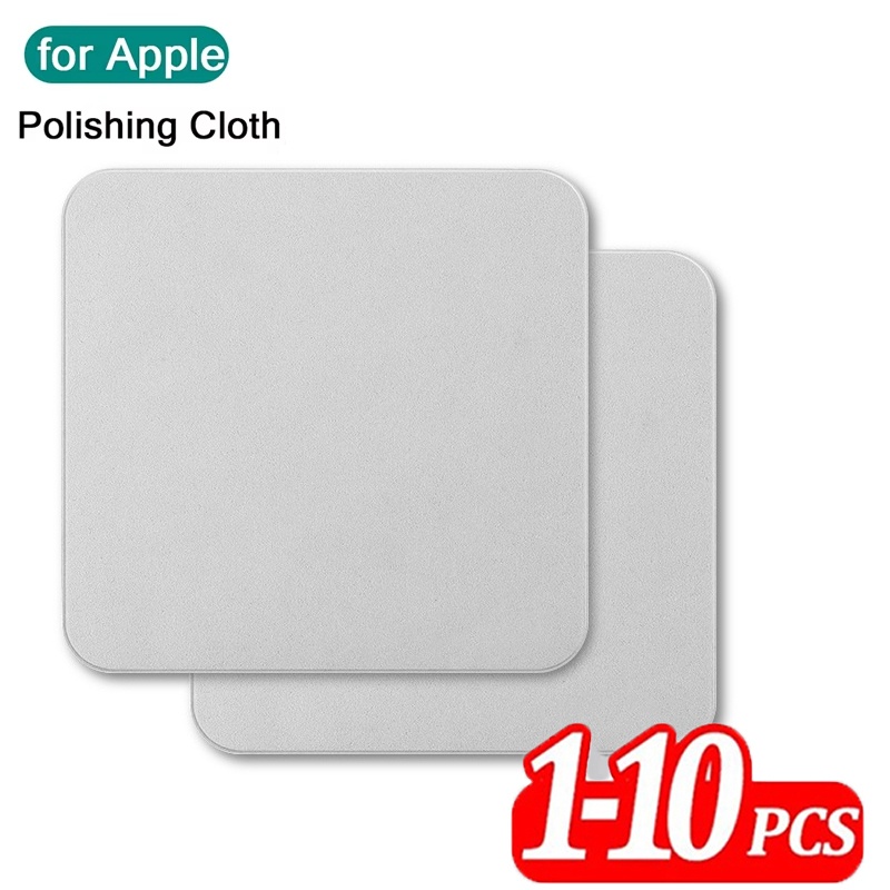 Watch Polishing Cloth - 1/5/10 個二重層研磨布スクリーンクリーナーワイパー MacBook スクリーン iPad iPhone