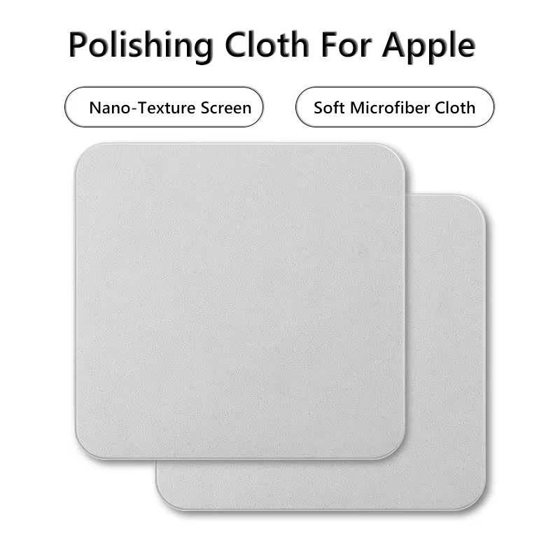 Watch Polishing Cloth - 1/5/10 個二層研磨布スクリーンクリーナーワイパー MacBook スクリーン iPad iPhone