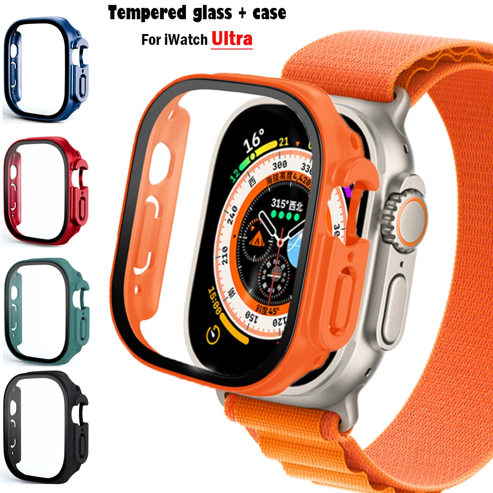 Smartwatch Luxury Watches - ガラス + ケース Apple Watch ウルトラ