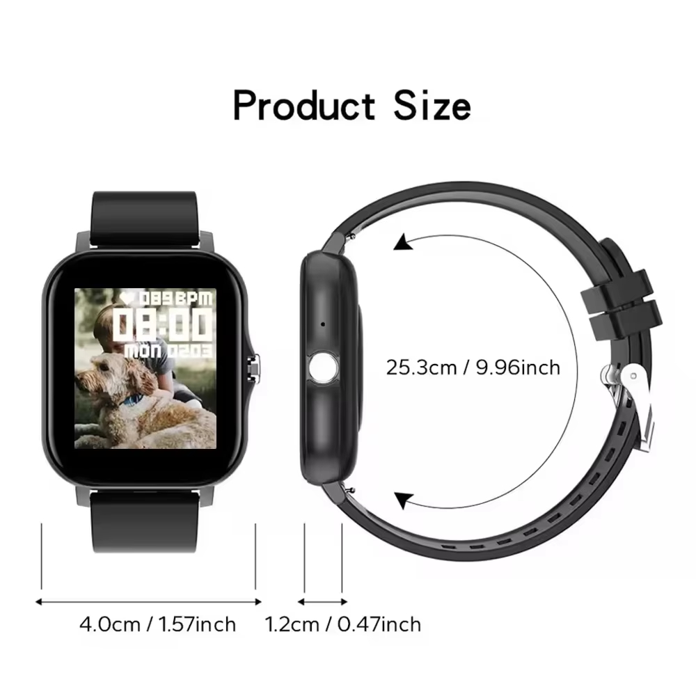 レノボ 2026 新しいフルタッチスクリーンスマートウォッチ - Smartwatch Watches For Men Digital のレビューと価格
