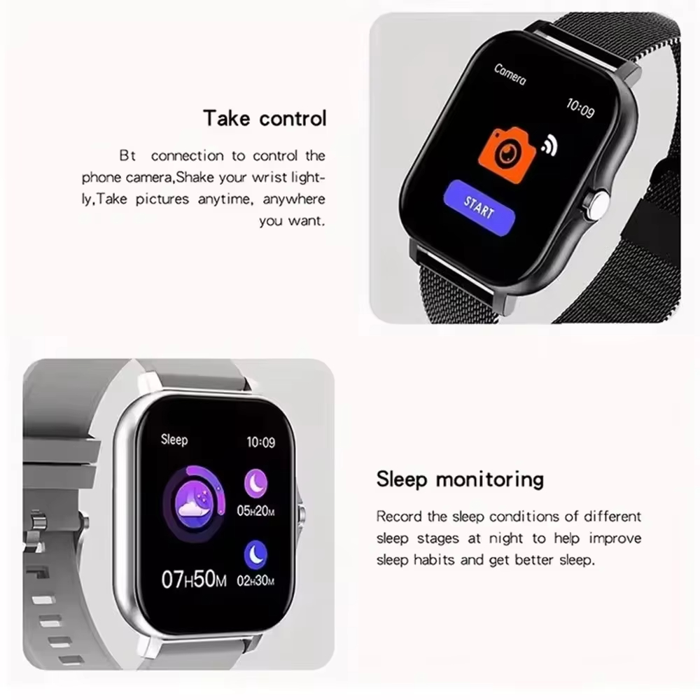 レノボ 2026 新しいフルタッチスクリーンスマートウォッチ - Smartwatch Watches For Men Digital のレビューと価格