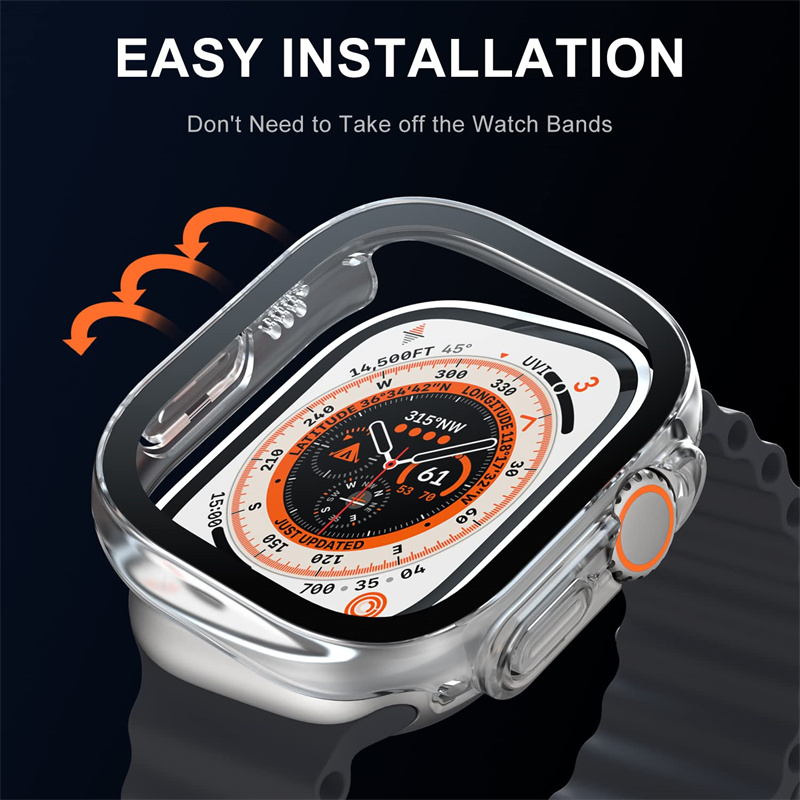 ガラス + ケース Apple Watch ウルトラ 49  - Smartwatch Luxury Watches のレビューと価格