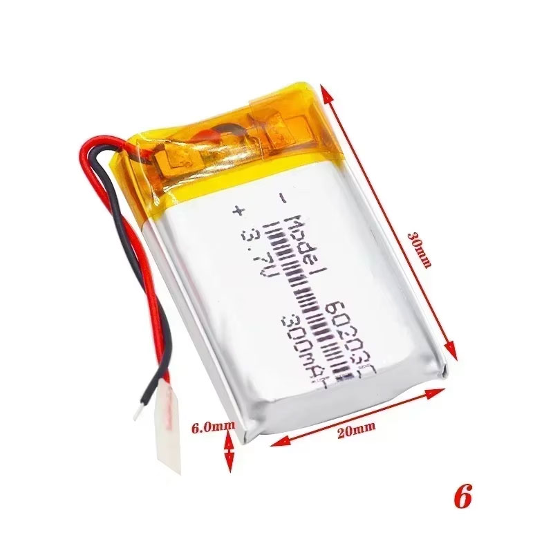 3.7V 300mAh 602030 リチウム電池 リチウム - Watch Smart Smartwatch のレビューと価格