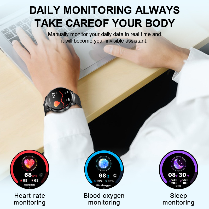 LIGE メンズスマートウォッチ BT通話 ワイヤレスイヤホ - Smartwatch Noise Watches For Men のレビューと価格
