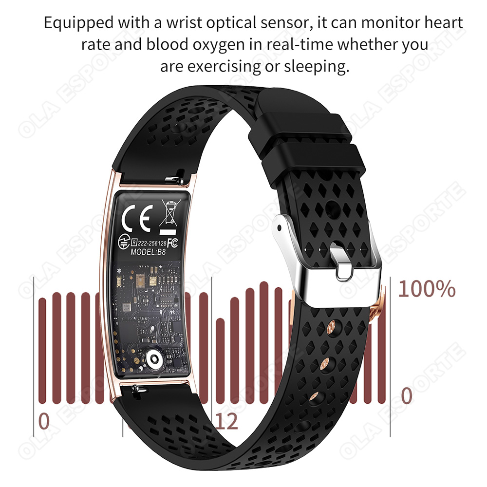 新型スマートブレスレット リアルタイム心拍数モニタリング ス - Couple Watches Smartwatch のレビューと価格