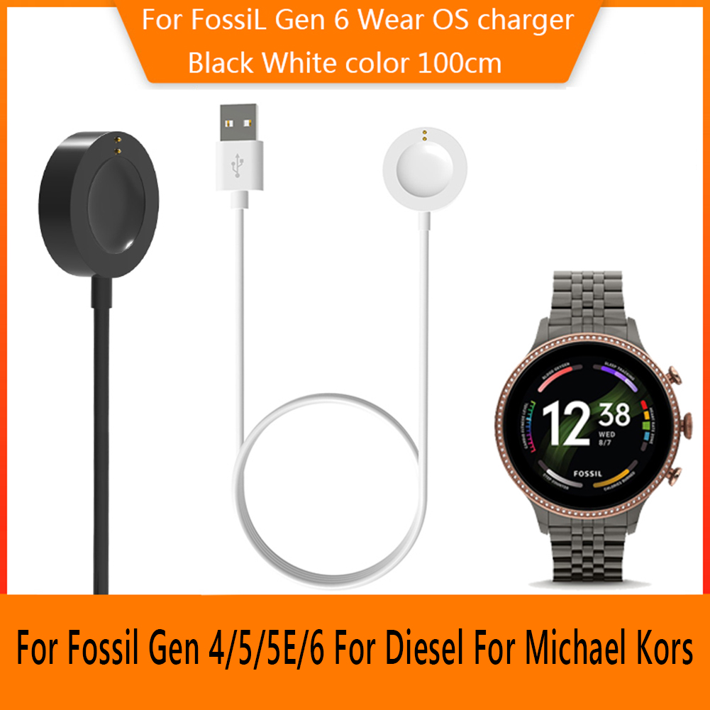 スマートウォッチ充電ケーブル Fossil Gen6/Gen - Fossil Watches Smartwatch Charger のレビューと価格