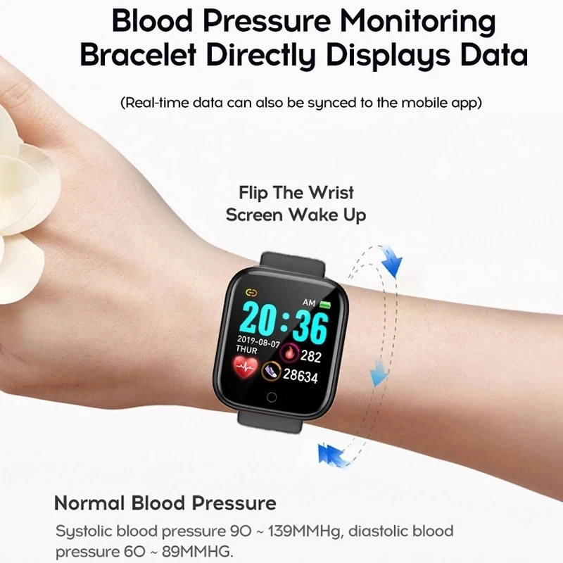 スマートウォッチ男性女性腕時計スマートウォッチメッセージフィ - Smartwatch Watches For Men Digital のレビューと価格