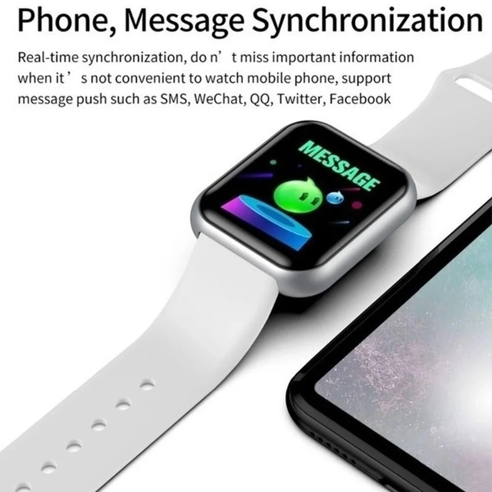 スマートウォッチ男性女性腕時計スマートウォッチメッセージフィ - Smartwatch Watches For Men Digital のレビューと価格