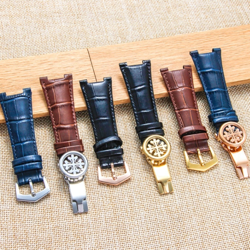 25 ミリメートル革時計ストラップパテックフィリップノーチラ - Patek Philippe Watch Nautilus のレビューと価格