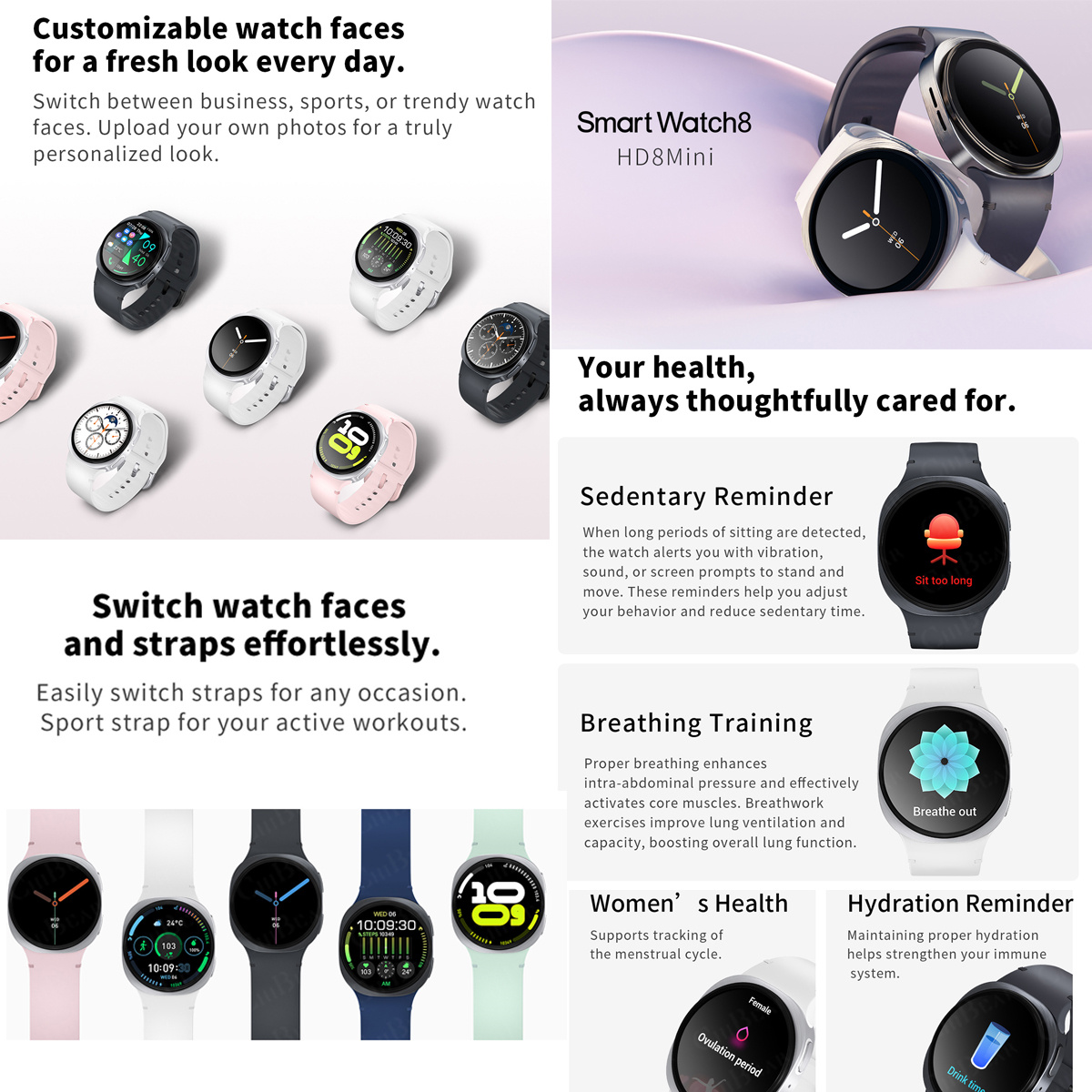 2026年新型腕時計 8ミニGPSトラッキングスマートウォッ - Smartwatch Watches For Men Digital のレビューと価格