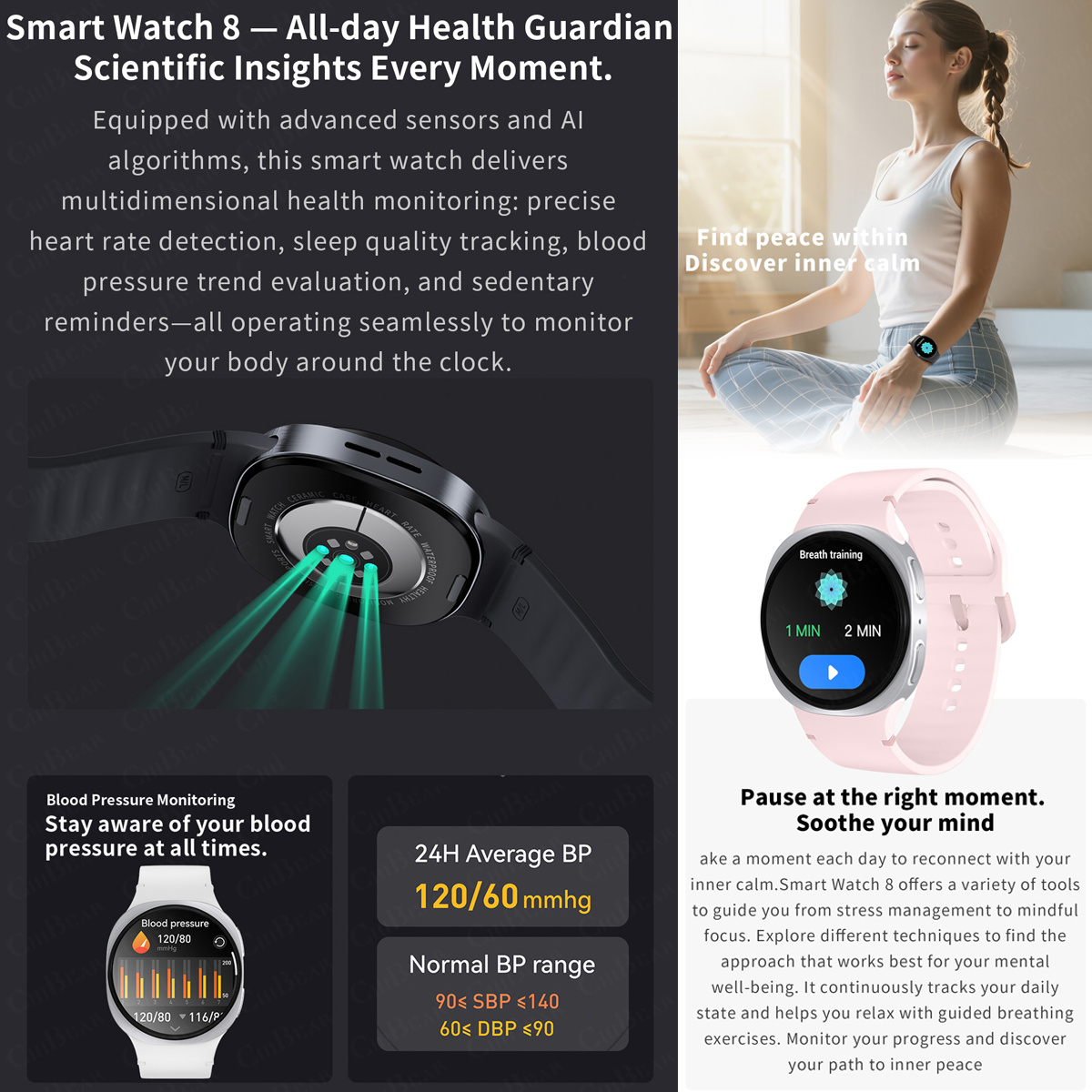 2026年新型腕時計 8ミニGPSトラッキングスマートウォッ - Smartwatch Watches For Men Digital のレビューと価格