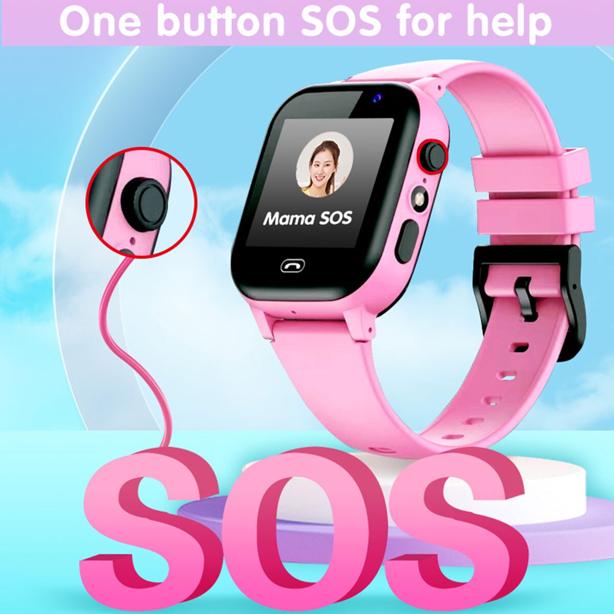 子供のためのアウトドアスポーツ用スマートウォッチ、子供のため - Smartwatch Watches For Girls Kids のレビューと価格