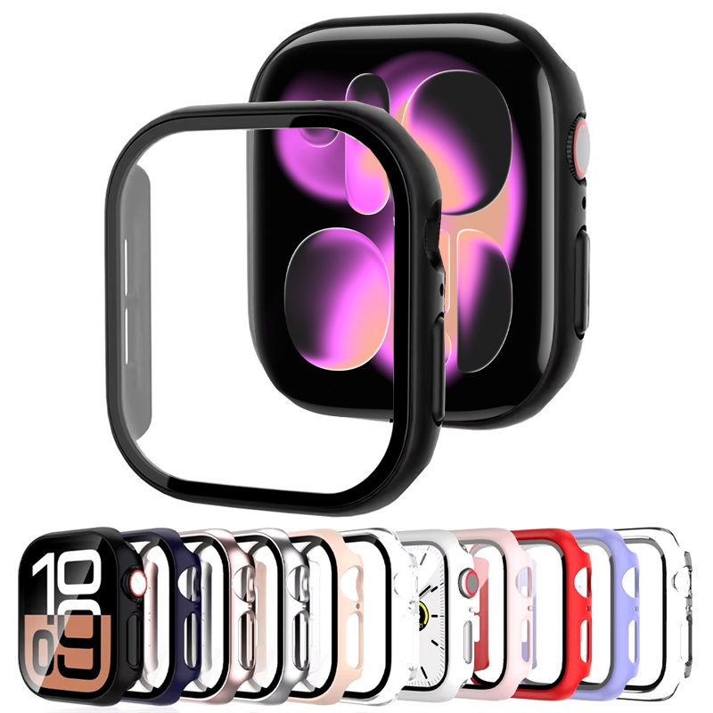 強化ガラス + ケース Apple Watch 11 10  - Iwatch Smartwatch Series 7 のレビューと価格
