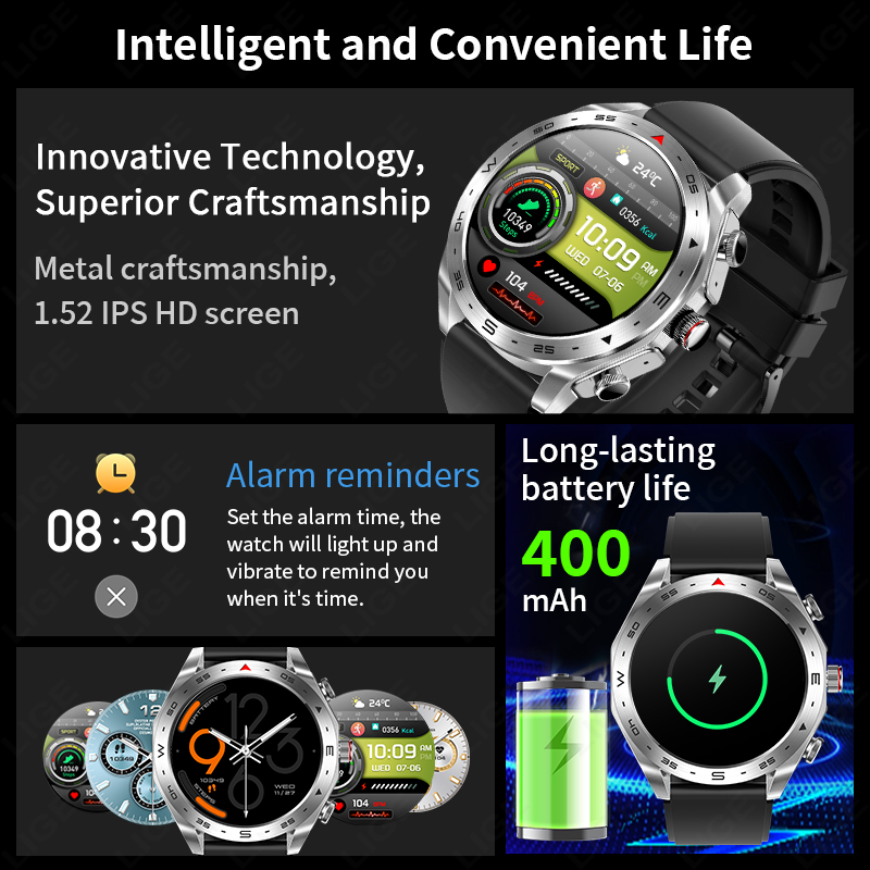 新しいスマートウォッチ TWS 2in1 イヤホン付きスマー - Smartwatch Noise Watches For Men のレビューと価格