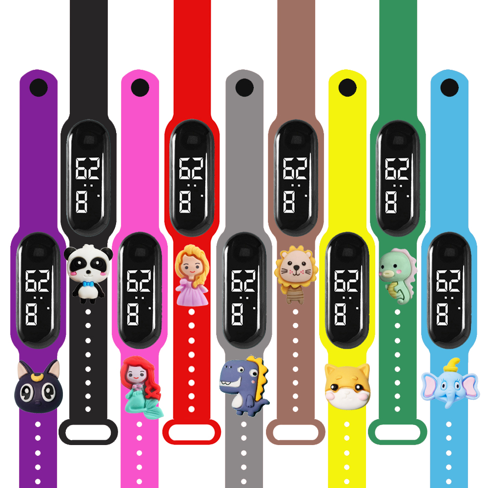 多色スマートウォッチ 子供用 男の子 女の子 ファッション  - Smartwatch Watches For Kid Boy のレビューと価格
