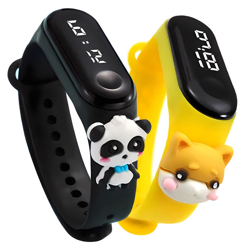 多色スマートウォッチ 子供用 男の子 女の子 ファッション  - Smartwatch Watches For Kid Boy のレビューと価格