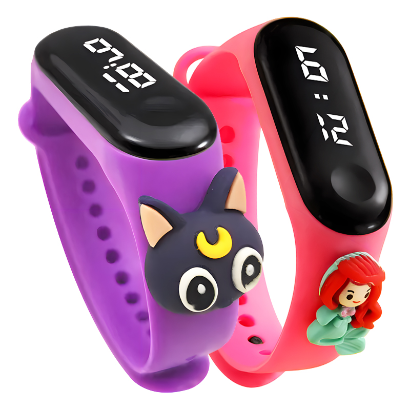 多色スマートウォッチ 子供用 男の子 女の子 ファッション  - Smartwatch Watches For Kid Boy のレビューと価格