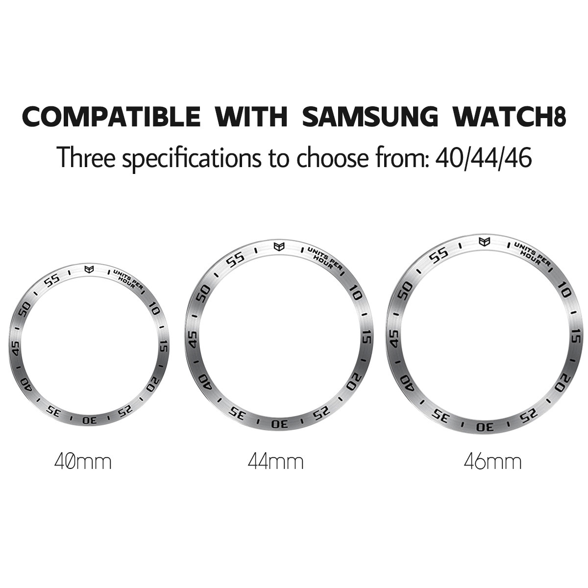 メタルベゼルリング Samsung Galaxy Watch - Watch Bezel Insert のレビューと価格