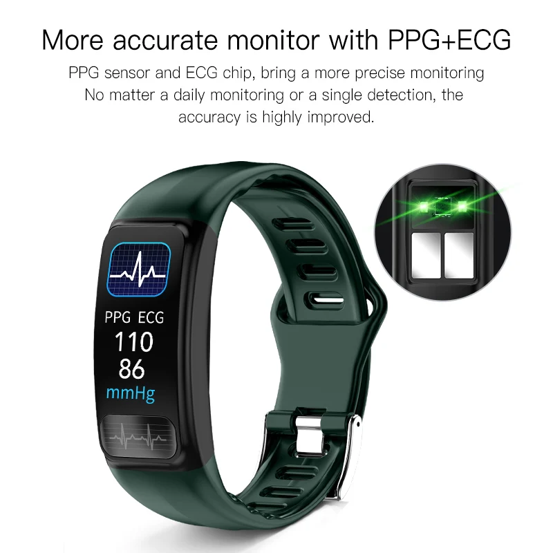 リストバンド型ウォッチトラッカー、血圧測定機能付きブレスレッ - Couple Watches Smartwatch のレビューと価格