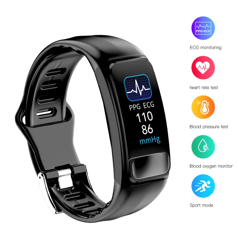 リストバンド型ウォッチトラッカー、血圧測定機能付きブレスレッ - Couple Watches Smartwatch のレビューと価格