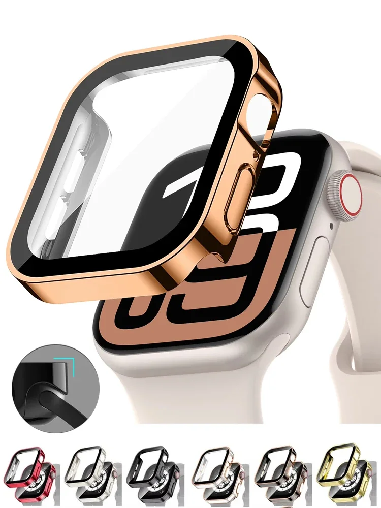 スクリーンプロテクター Apple Watch ケース 46 - Iwatch Smartwatch Series 7 のレビューと価格