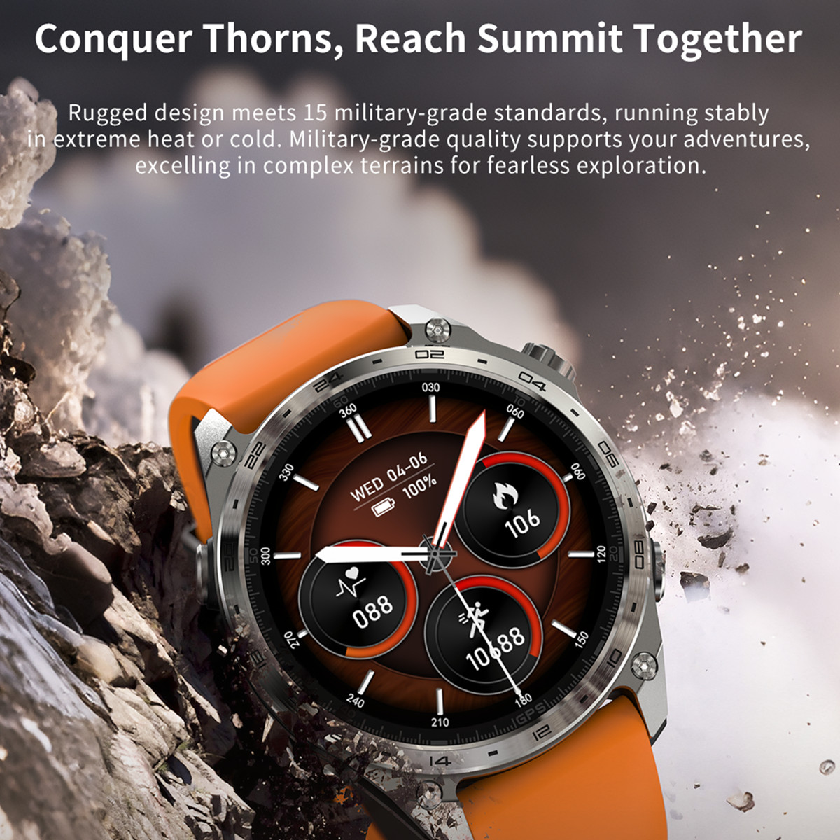 3ATM防水スポーツスマートウォッチ、Whatsappメッセ - Smartwatch Watch Whatsapp のレビューと価格
