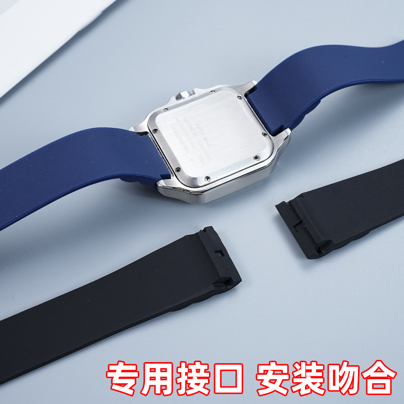 カルティエ サントス ストラップ 21mm - 高品質ソフト - Cartier Watch Santos のレビューと価格