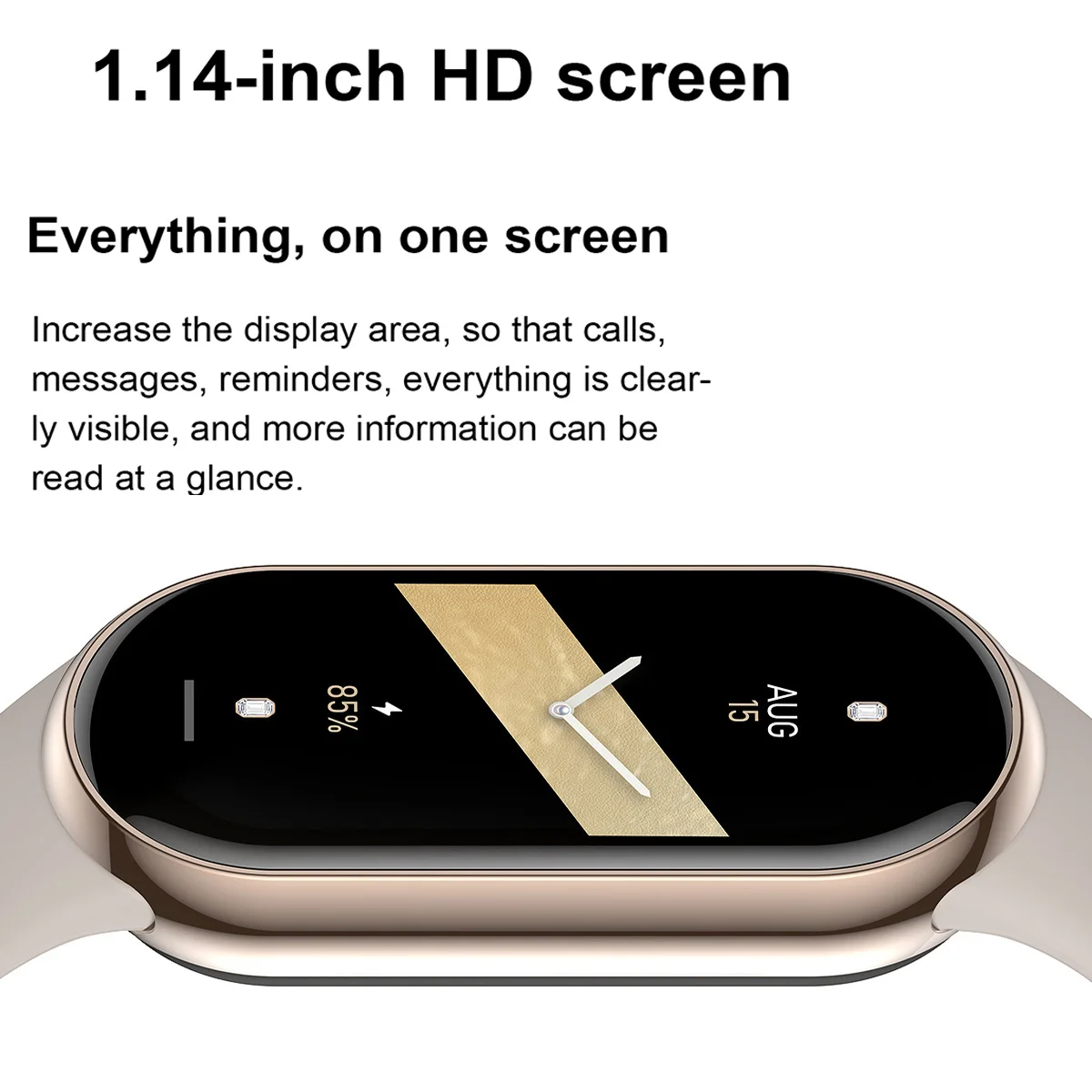 2025年トレンドM8バンドスマートウォッチ、男女兼用、心拍 - Smartwatch Trending Watches For Women のレビューと価格