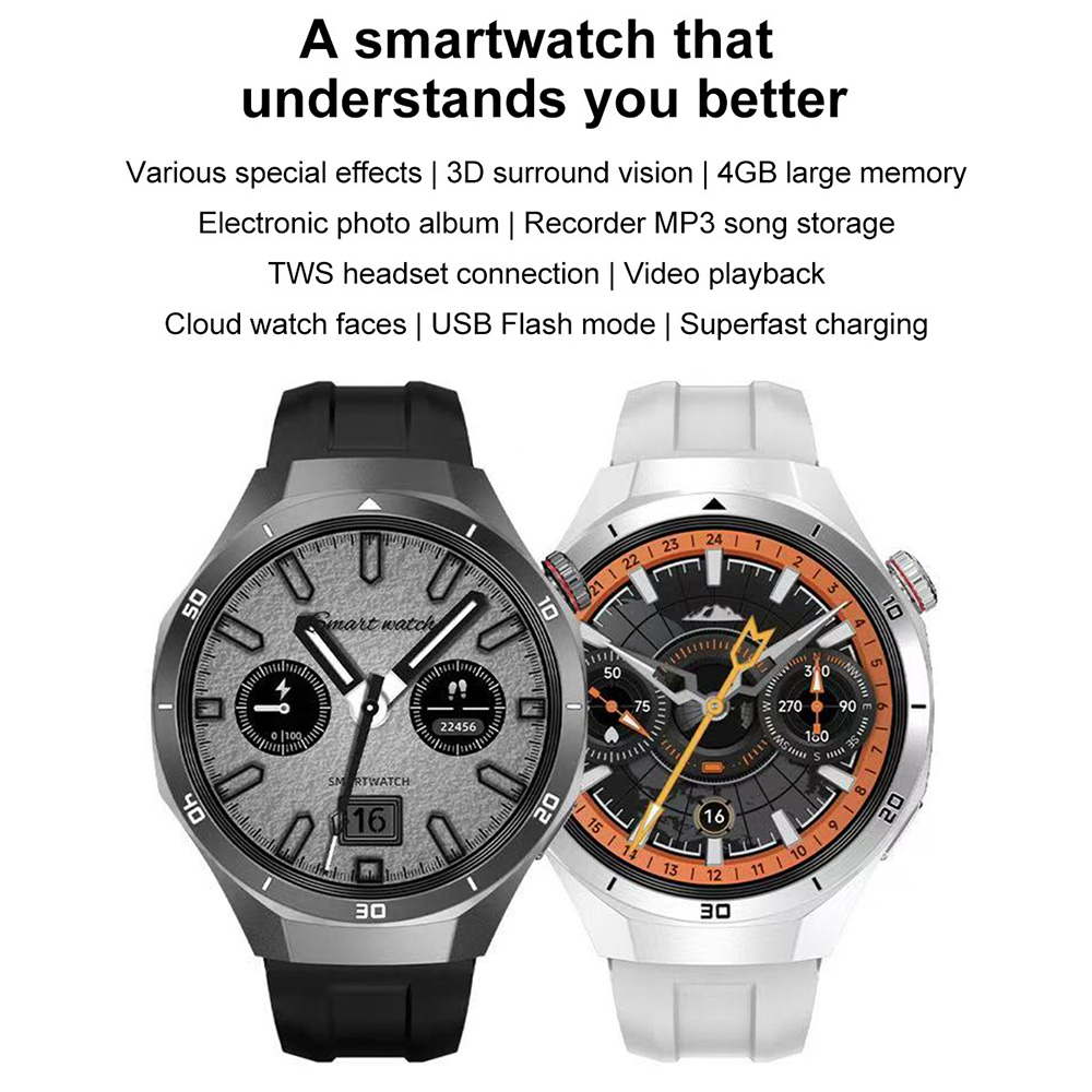 DT5 プロスマートウォッチ男性女性デジタル腕時計 MP3  - Smartwatch Digital Watches For Men のレビューと価格