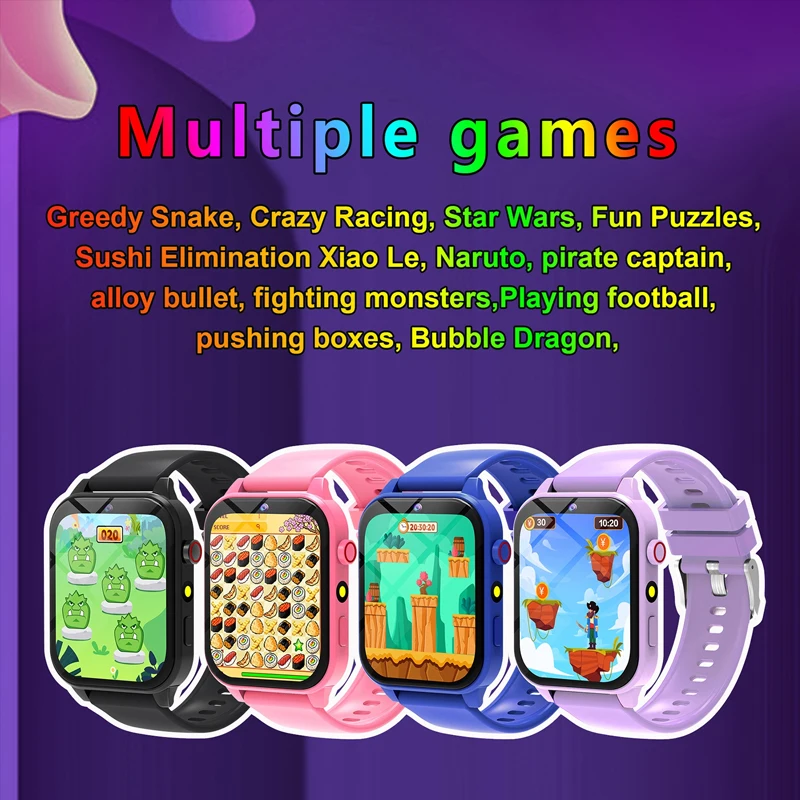 キッズゲームスマートウォッチ懐中電灯防水 HD カメラ睡眠ト - Smartwatch Watches For Kid Boy のレビューと価格