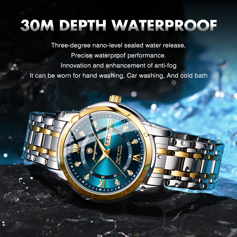 PAAZOMU 腕時計メンズレディースダイヤモンドビジネスド - Smartwatch Luxury Watches のレビューと価格
