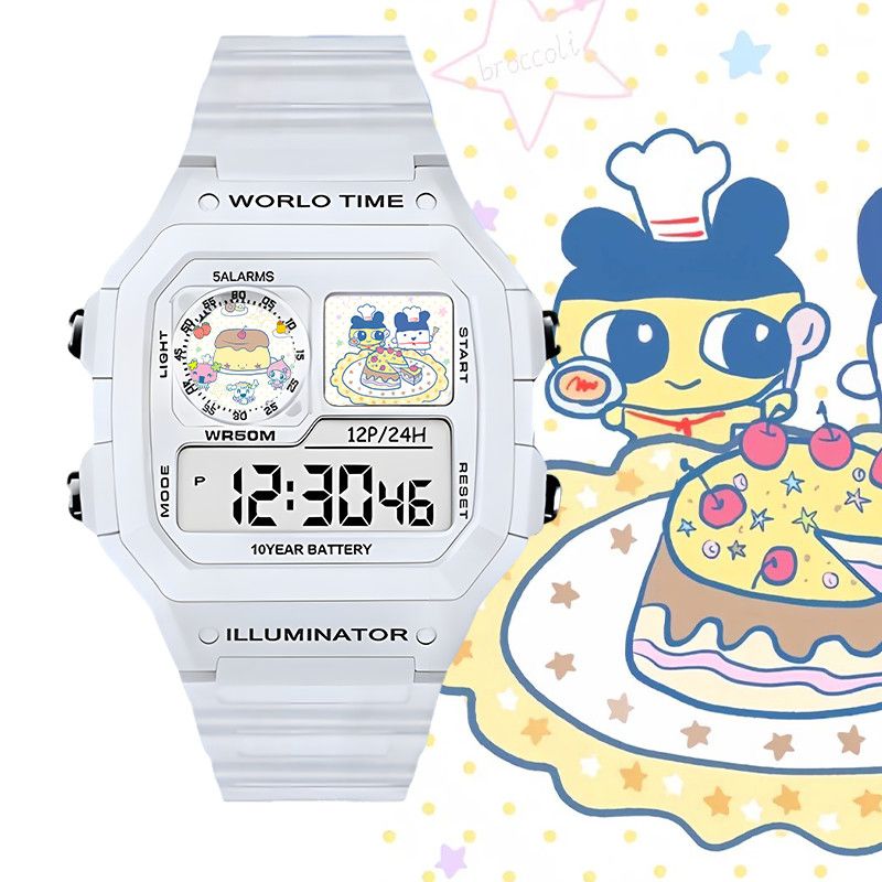 たまごっちスマート電子時計ビッグマウスジマミ学生用電子時計ク - Watch Smart Smartwatch のレビューと価格