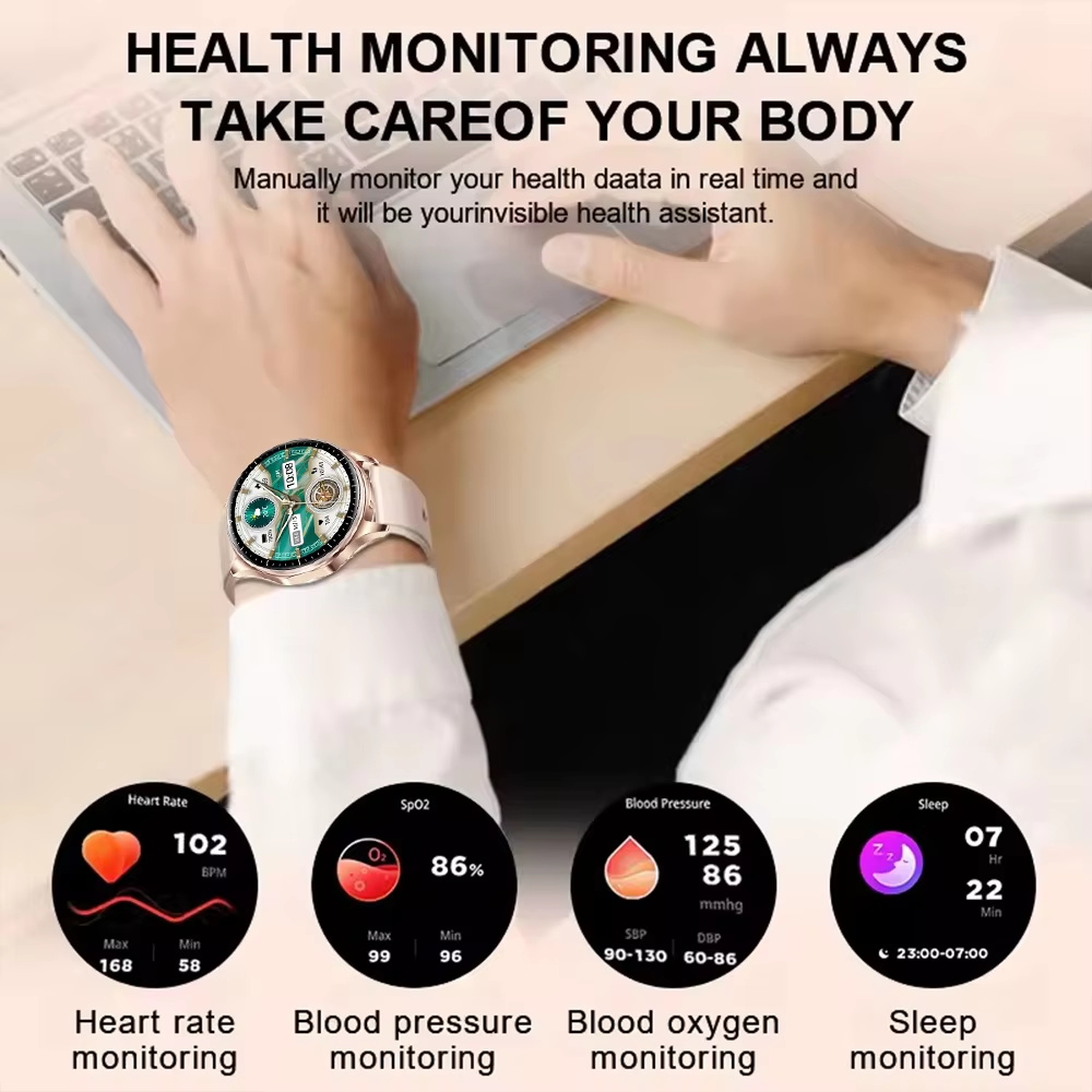 2 in 1 TWSヘッドセット スマートウォッチ 1.43 - Smartwatch Noise Watches For Men のレビューと価格