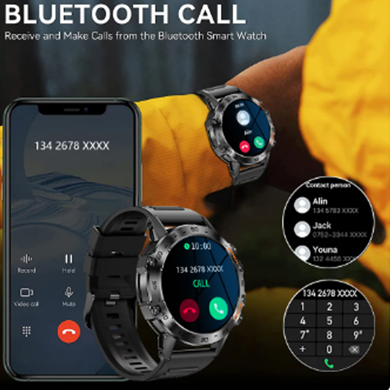スマートウォッチ メンズ Bluetooth通話 スポーツス - Watch X7 のレビューと価格