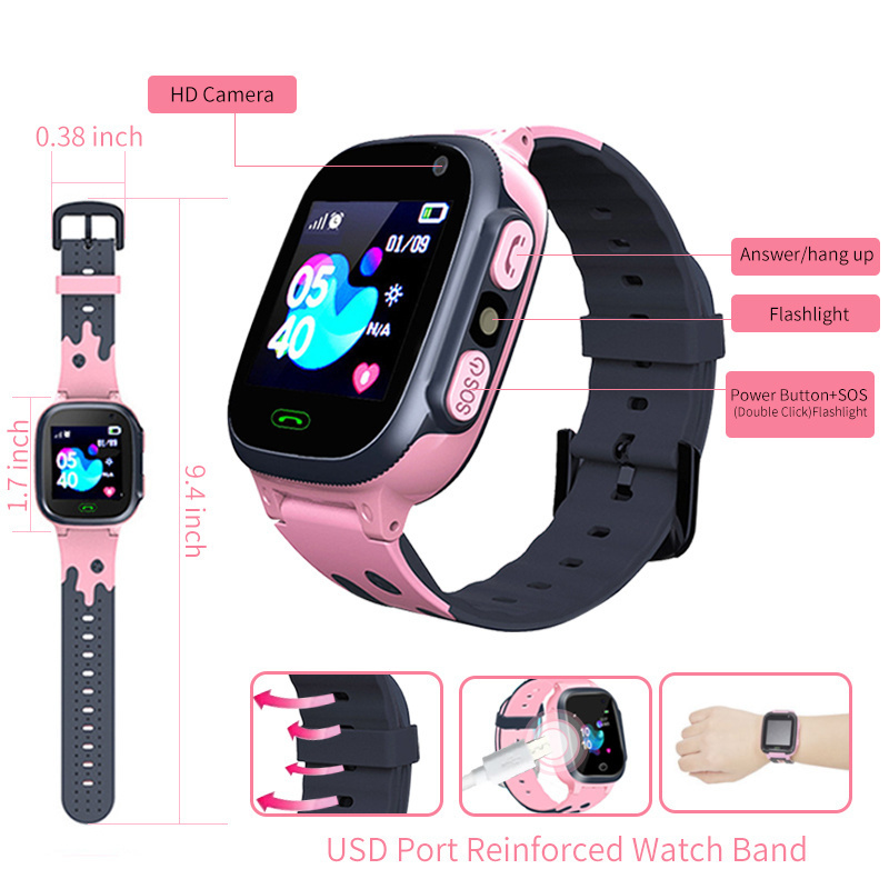 キッズスマートウォッチ 防水スマートウォッチ 子供用 男の子 - Smartwatch Watches For Kid Boy のレビューと価格