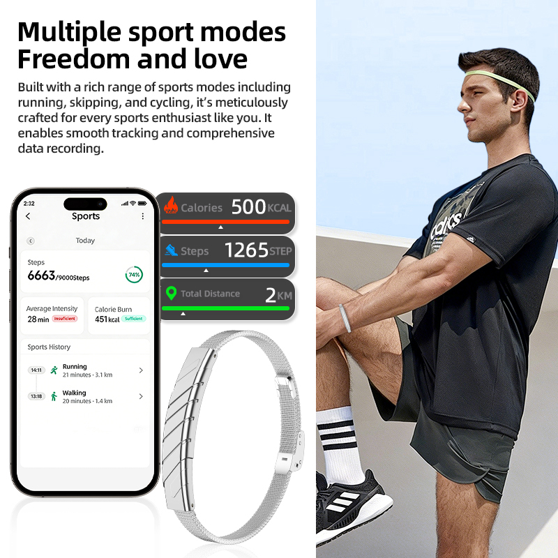 LIGE 2026スマートブレスレットフィットネススポーツバ - Couple Watches Smartwatch のレビューと価格