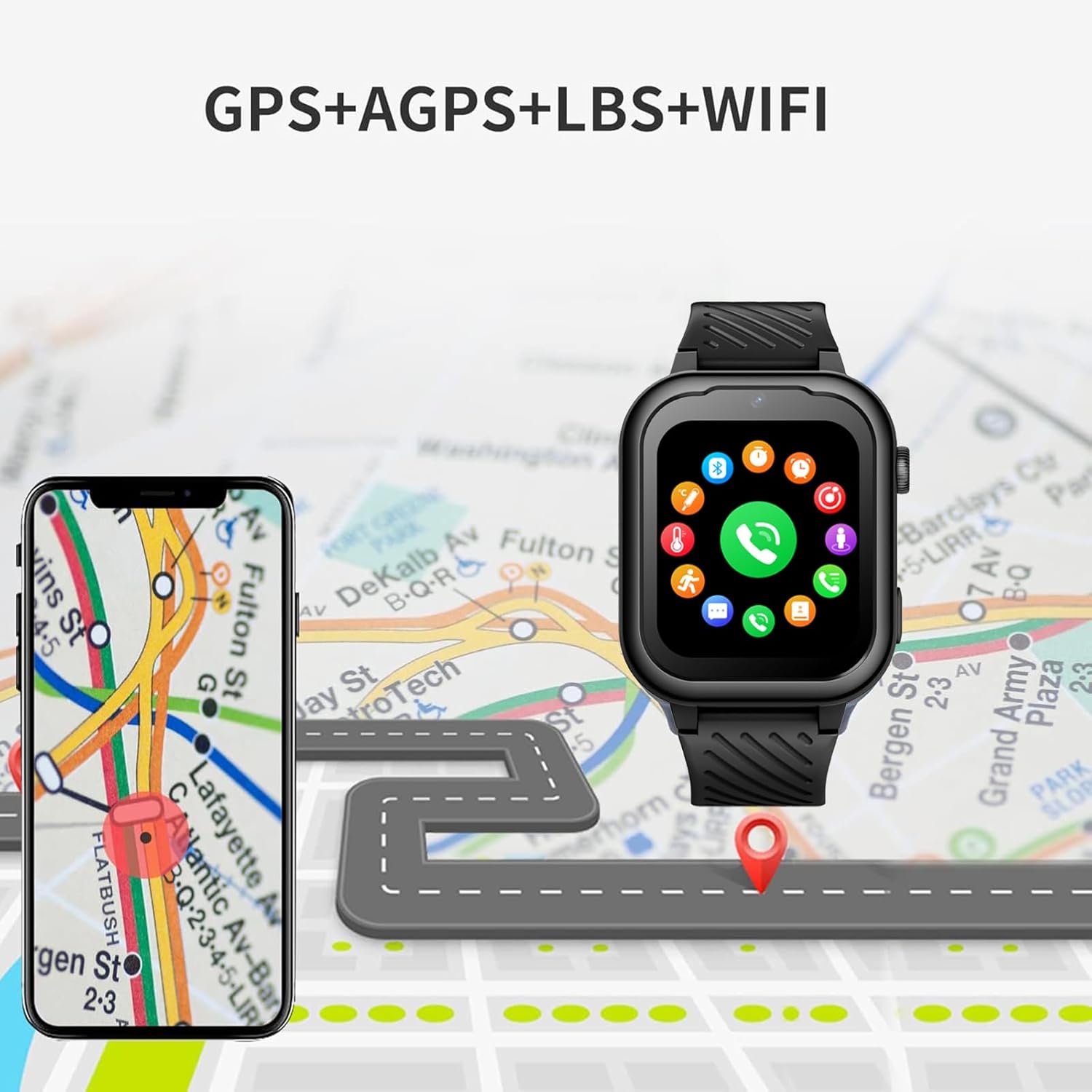 Wonlex KT15Pro 4Gキッズスマートウォッチ G - Smartwatch Watch Whatsapp のレビューと価格