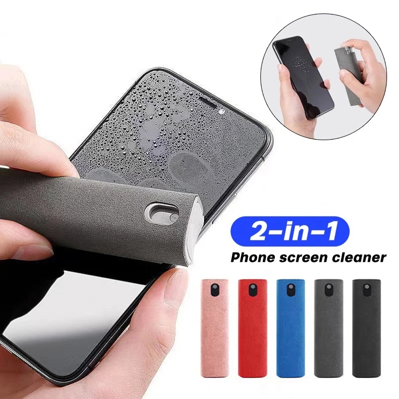2 in 1モバイルスクリーンクリーナー,スプレー,携帯電話 - Watch Polishing Cloth のレビューと価格
