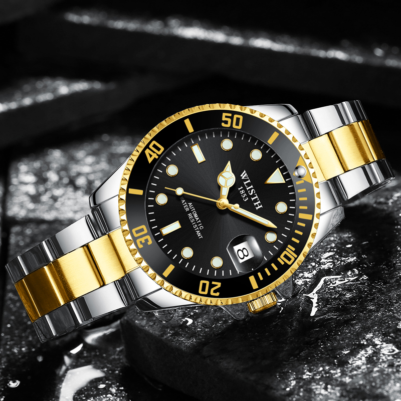 WLISTH メンズ腕時計 クラシック オリジナル 自動巻き - Smartwatch Luxury Watches のレビューと価格