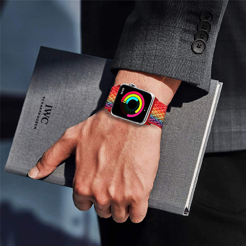 Iwatchシリーズ用ナイロンストラップ,iwatch用アク - Watch X7 のレビューと価格