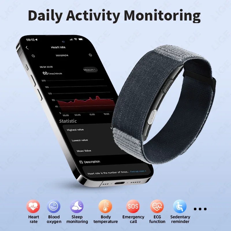 健康カップルスマートブレスレット体温血圧モニターフィットネス - Couple Watches Smartwatch のレビューと価格