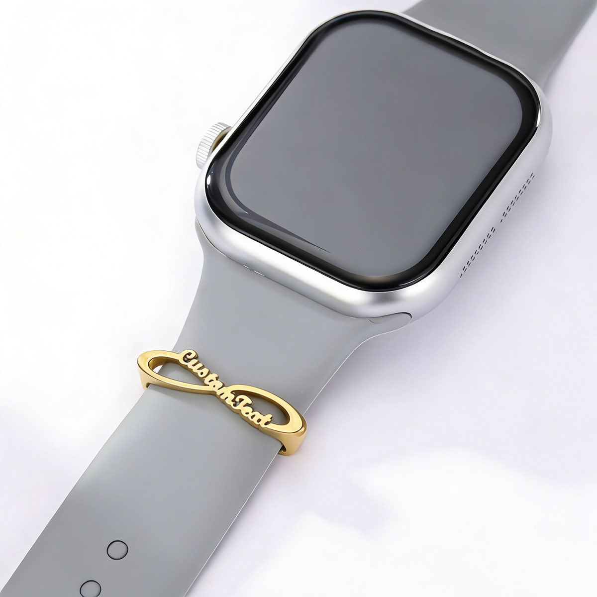 永遠の愛無限シンボル文字入り腕時計ストラップリング ステンレ - Couple Watches Smartwatch のレビューと価格