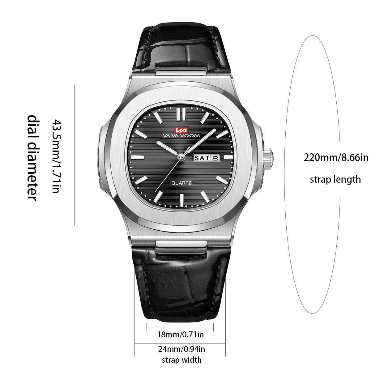 高級メンズクォーツ時計 40 ミリメートル黒革スポーツ時計ビ - Couple Watches Smartwatch のレビューと価格