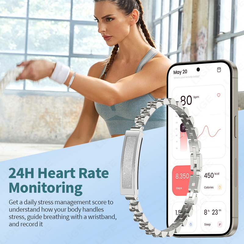 LIGE 健康スマートブレスレットカップル心拍数モニター活動 - Couple Watches Smartwatch のレビューと価格